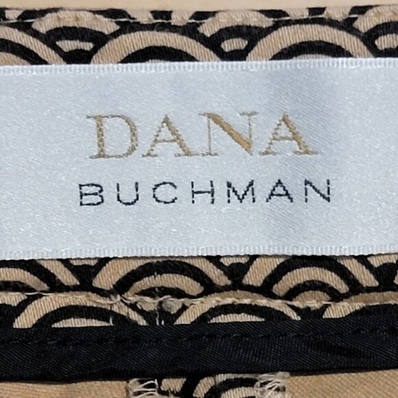 Dana Buchman Pants - Gold/Black Pattern - Really Cute! - Picture 3 of 10